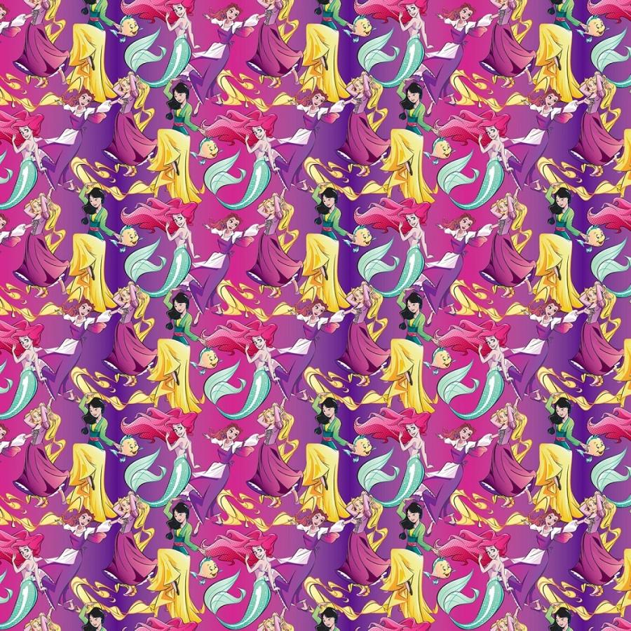 ディズニー プリンセス ラプンツェル ベル ムーラン Dancing Princessコットン100 生地 布 入園 入学 女の子 Af 009 Solana Fabrics 通販 Yahoo ショッピング