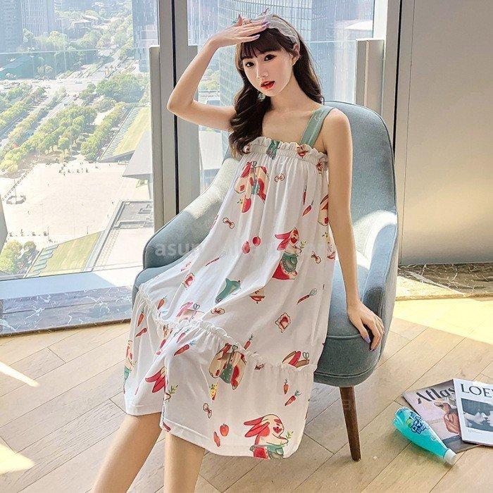 ネグリジェ パジャマ レディース 春夏 キャミワンピース パジャマ 可愛い ドット柄 綿 薄手可愛いネグリジェ ルームウェア部屋着 寝巻き ランジェリー ファッション