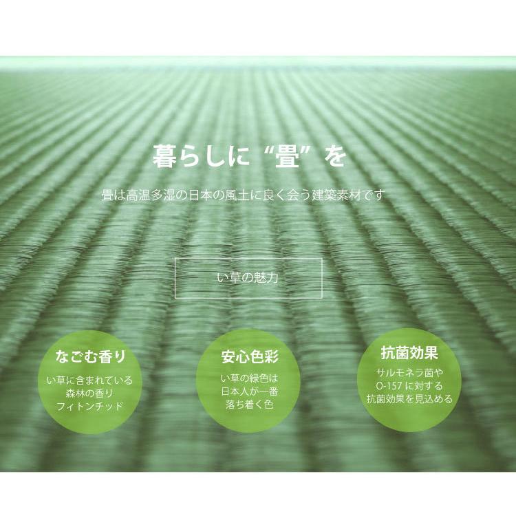 レビューで送料無料 日本製い草張り宮なしタイプ シングル 畳ベッド 抗菌 ひのき 快適 日本製 927211