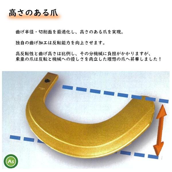 ニプロ 耕運爪 ホルダータイプ スーパーゴールド爪 38本セット 53-107G 東亜重工製 ロータリー爪-人気商品一覧 通販