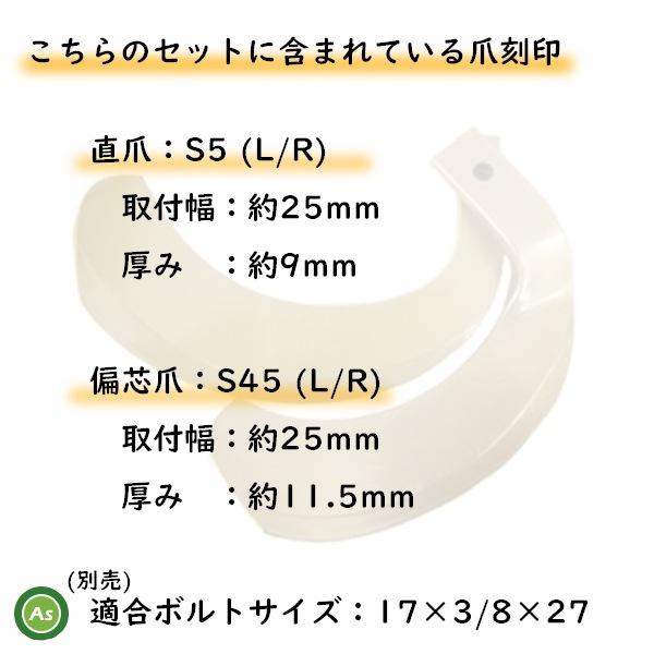東亜重工 【即日発送】三菱 スーパーゴールド爪 34本セット 64-172 S5