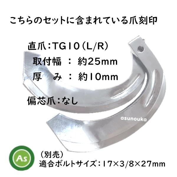 クボタ　トラクター　中古　耕うん爪セット　ナタ爪　30本 東亜重工 【即日発送】クボタ トラクター 耕運爪 センタードライブ用