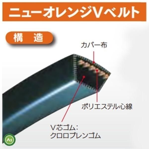 三ツ星 Vベルト 農機用 オレンジ LC型(標準) LC66 / LC67 LC68 LC69