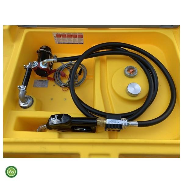 KBL 軽油運搬給油タンク 440L 6mホース DC12V 燃料タンク 建機 重機