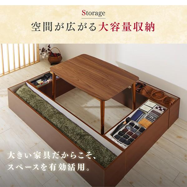 こたつ こたつセット 収納付ユニット畳掘りごたつシリーズ こたつテーブル 長方形 75 105cm 送料無料 アスプラ ヤフーショッピング店 通販 Yahoo ショッピング