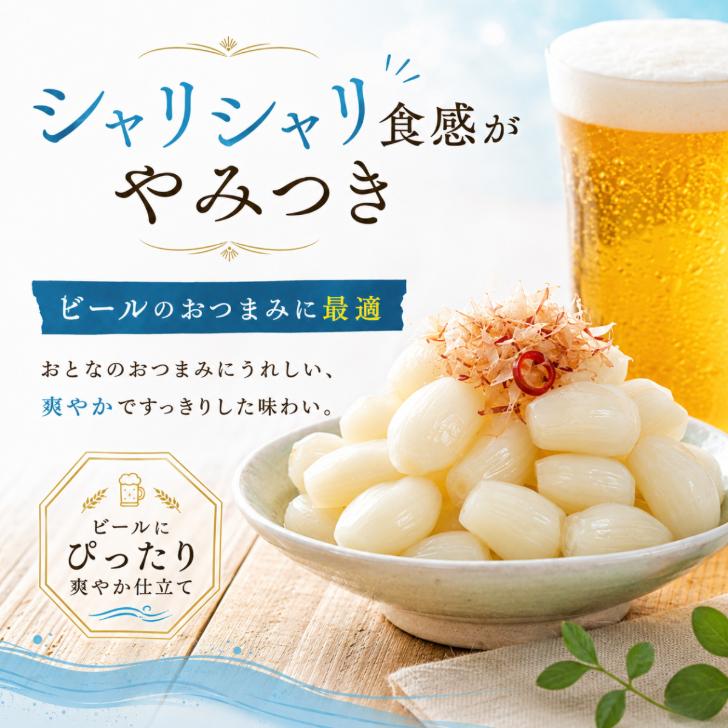 岩下食品 岩下の塩らっきょう90g 3袋 セット らっきょう 塩味 独自製法 風味 食感 おつまみ つまみ らっきょう漬け 惣菜 酢 漬け 漬物 ごはんのお供 常温保存 | 岩下食品 | 03