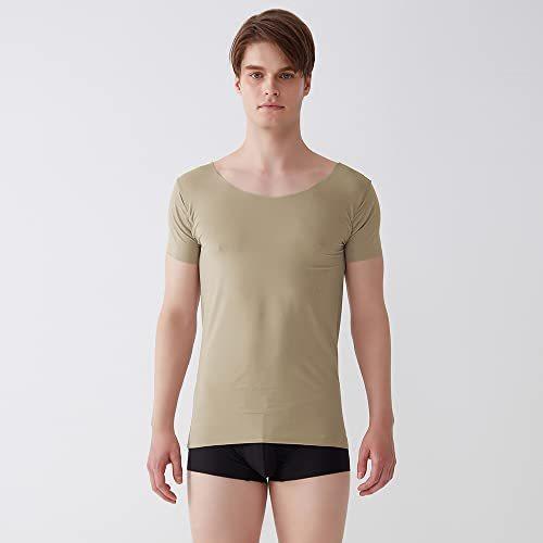 ボディワイルド ボートネックｔシャツ Tシャツ専用インナー 脇パッド付 カットオフ Bw5901 メンズ ホワイト Ll Regular 人気激安