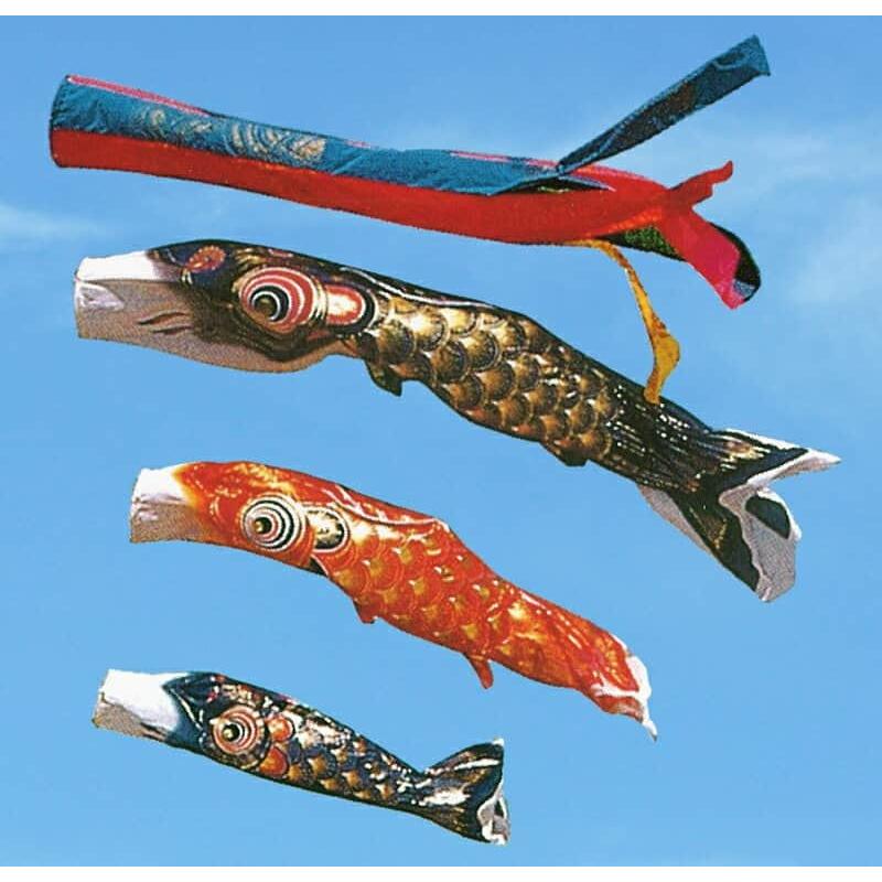 龍王 鯉のぼり&東旭(吹流し) 6m　5m　4mセット 東旭 こいのぼり 鯉のぼり 庭園用 4m6点セット 皇彩