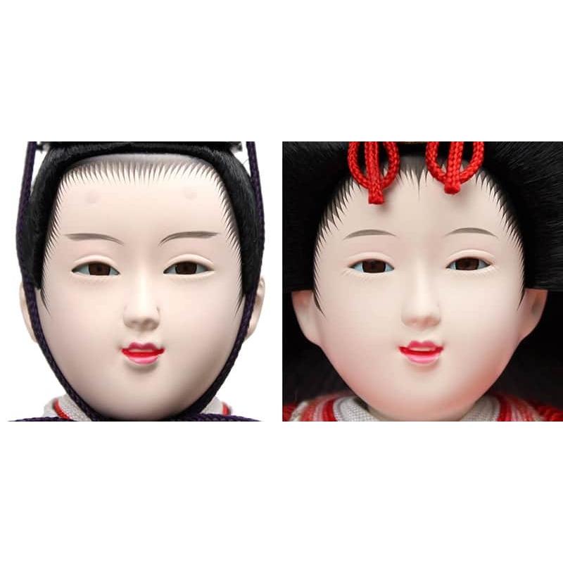 ひな人形 雛 コンパクト収納飾り 親王飾り 雅泉作 雛爛漫 【売り】 小三五