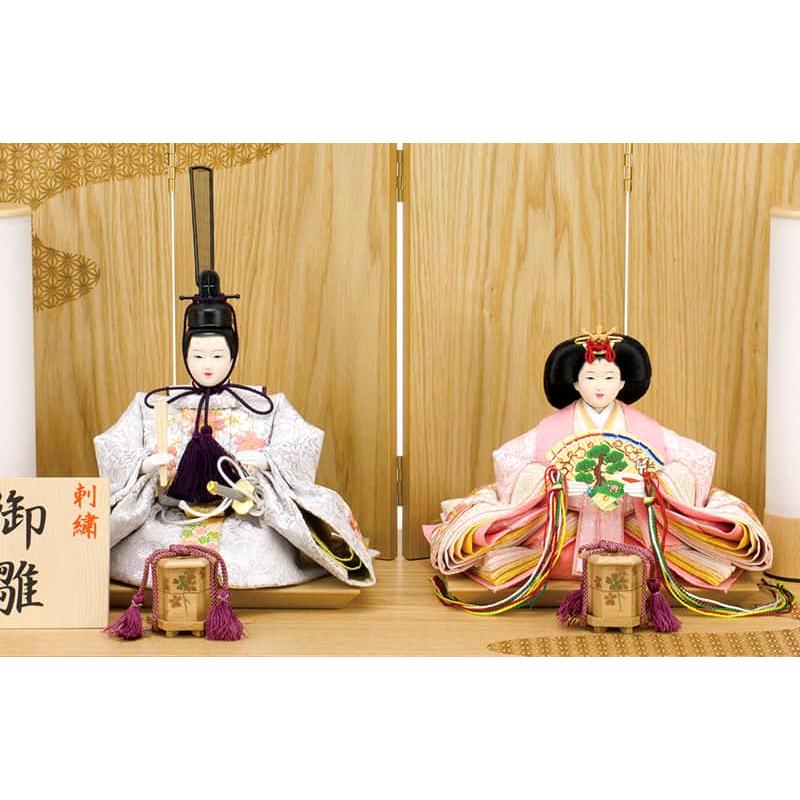 雛人形　親王 雛人形 親王飾り 横幅40cm 工房天祥 限定 オリジナル 京16番