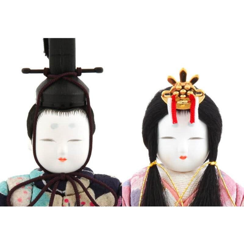 雛人形 コンパクト 一秀 ひな人形 木目込人形飾り 段飾り 五人飾り 木村一秀作 さくらさくら 14号 h083-ic-105_3