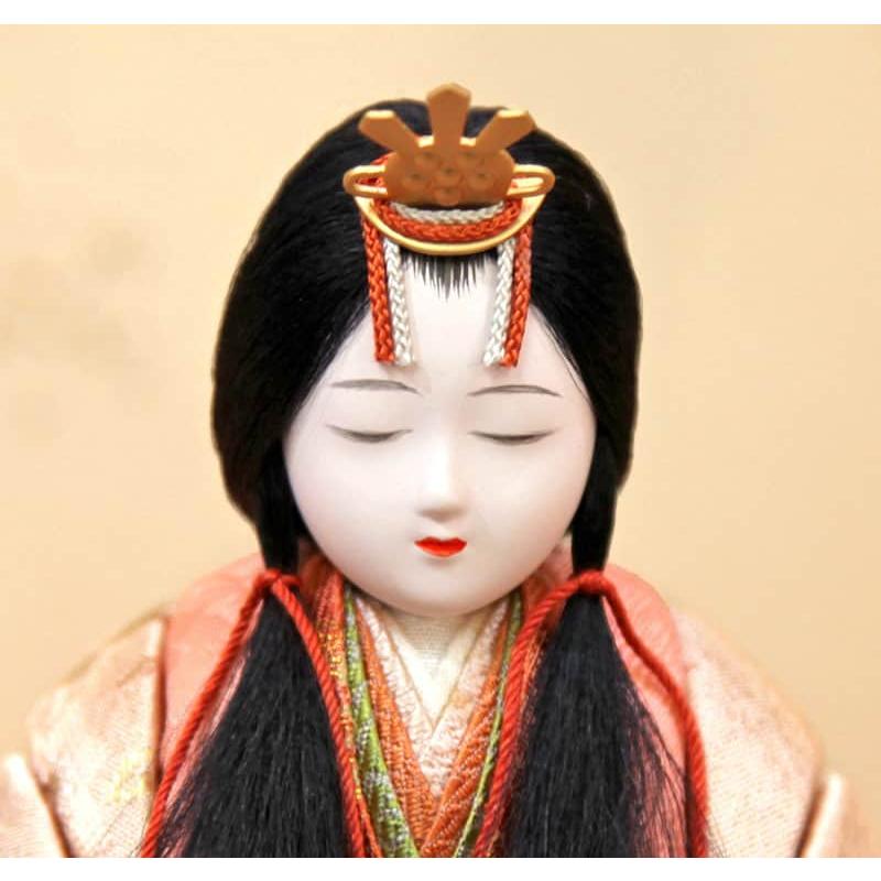 久月 雛人形 ひな人形 雛 木目込人形飾り 平飾り 親王飾り 一
