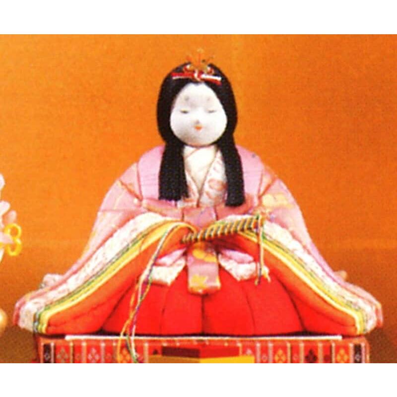 久月 雛人形 ひな人形 雛 木目込人形飾り 三段飾り 五人飾り 芹川英子