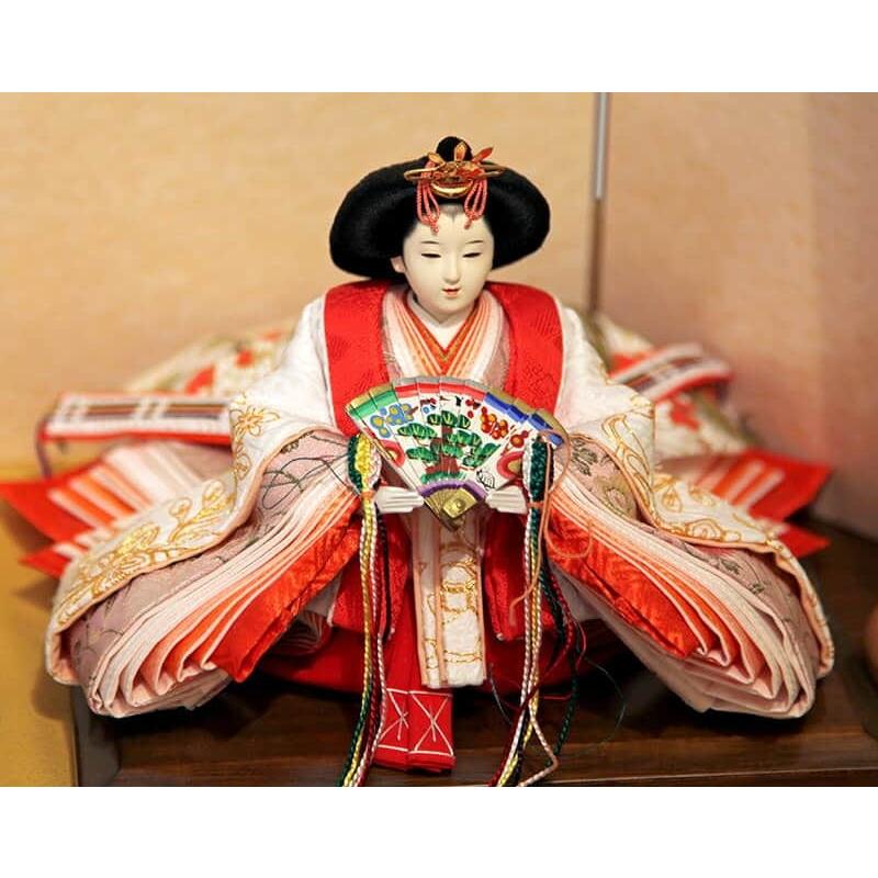 久月 雛人形 ひな人形 雛 平飾り 親王飾り 横山薫作 結シリーズ 四季
