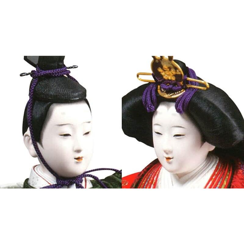 久月 雛人形 ひな人形 雛 七段飾り 十五人飾り 清水久遊作 正絹 七番