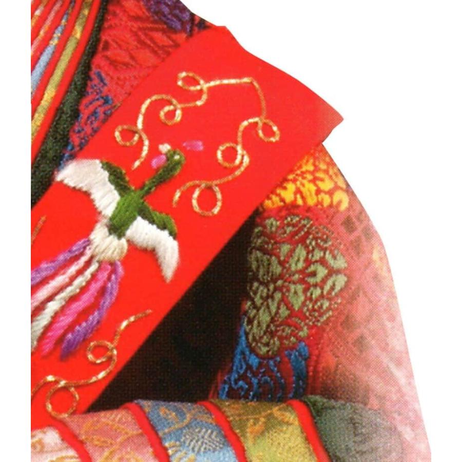 展示品　久月衣装着七段十五人飾り 久月 雛人形 ひな人形 雛 七段飾り 十五人飾り 清水久遊作 正絹 七番