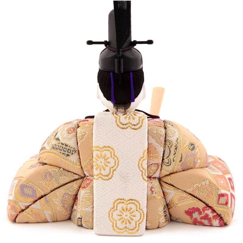 雛人形 コンパクト 一秀 ひな人形 木目込人形飾り 収納飾り 三段飾り