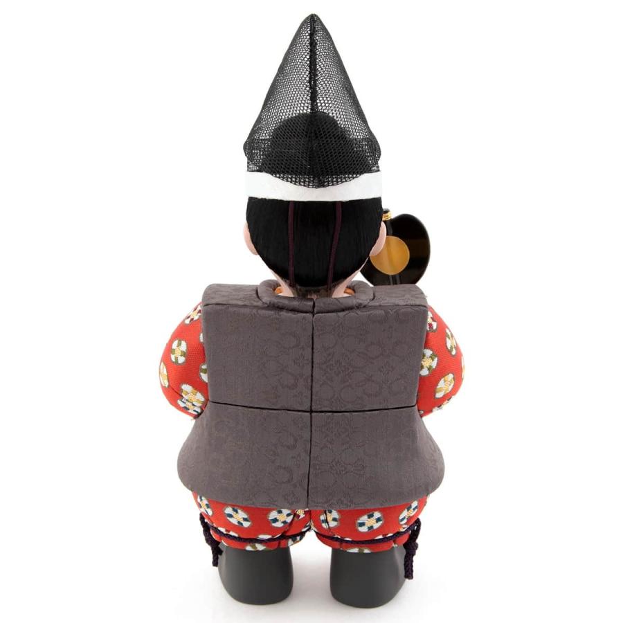 五月人形 コンパクト 一秀 子供大将飾り 武者人形 平飾り 木目込み