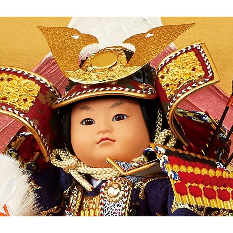 吉徳大光 五月人形 吉徳 子供大将飾り 武者人形 ケース飾り 馬乗大将 6