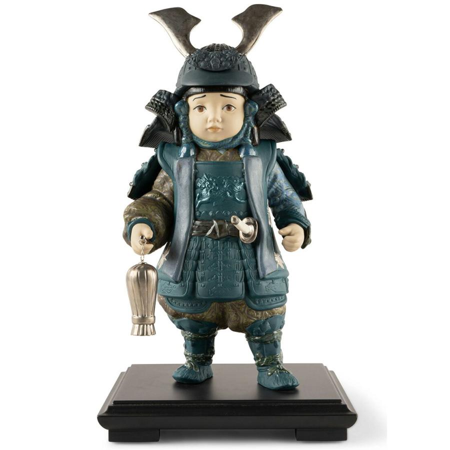 LLADRO（リヤドロ） 五月人形 子供大将飾り 武者人形 若武者 勝ち虫