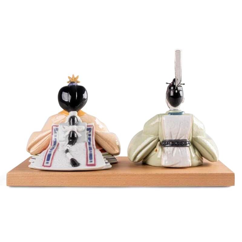 リヤドロ 雛人形 Lladro コンパクト ひな人形 雛 親王飾り 若草 リヤドロ 雛人形 Lladro コンパクト ひな人形 雛 親王飾り 若草