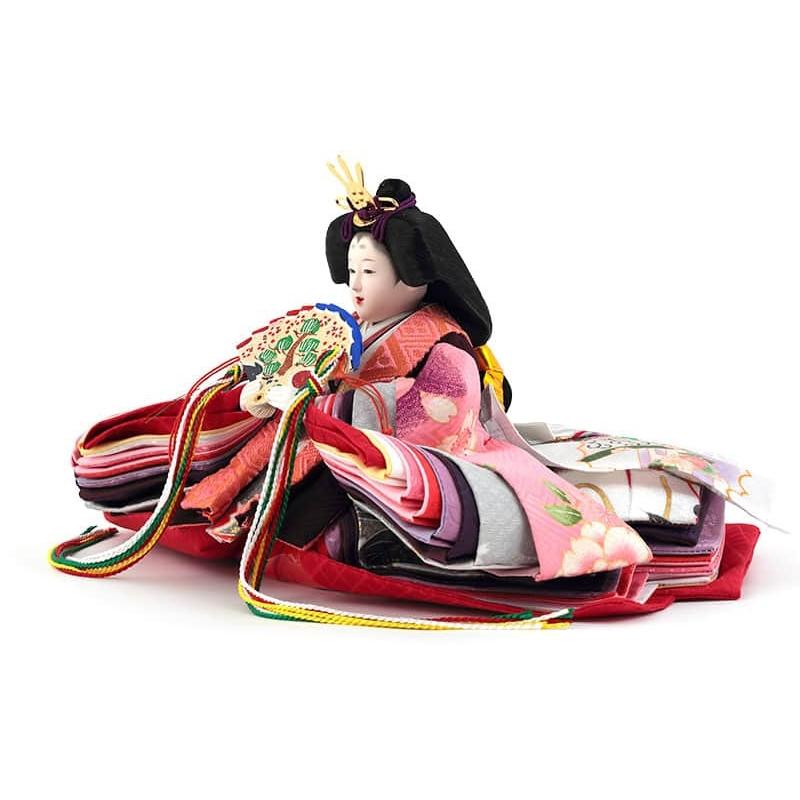【美品】雛人形 平安清玉作 春の舞 芥子二人ぼんぼり付 伝統和装 雛人形（ひな人形）・五月人形の通販は人形の東玉