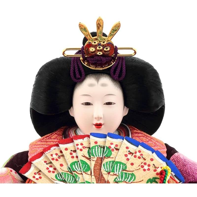 雛人形 ひな人形 雛 平飾り 親王飾り 松玉作 平安古典雛 本束帯 正絹