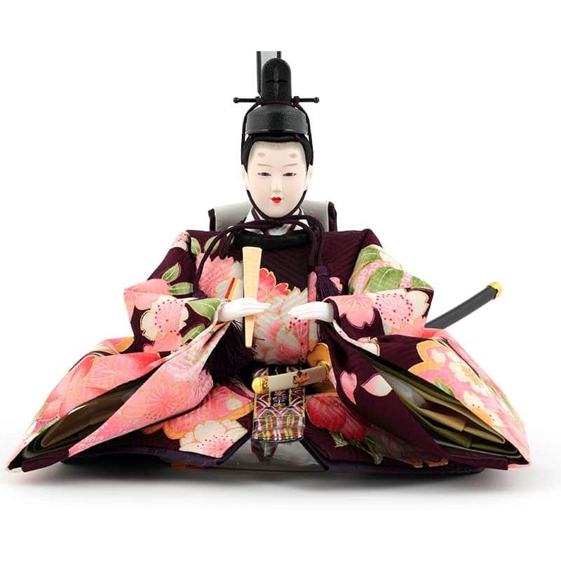 雛人形 ひな人形 雛 平飾り 親王飾り 松玉作 平安古典雛 本束帯 正絹