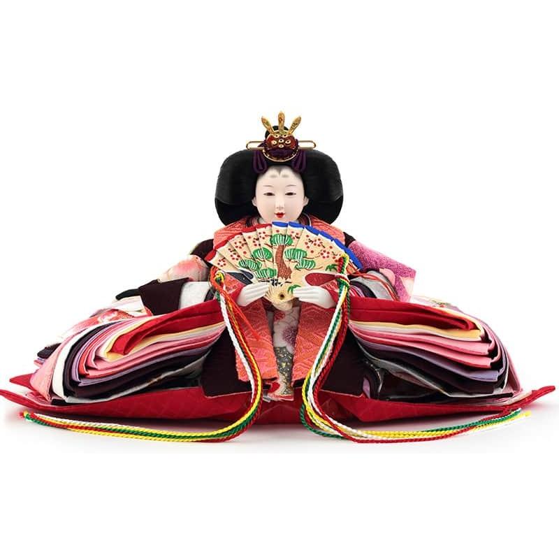 雛人形 ひな人形 雛 平飾り 親王飾り 松玉作 平安古典雛 本束帯 正絹