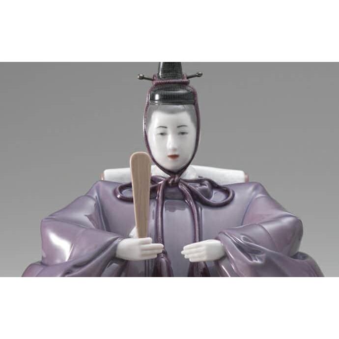 リヤドロ 雛人形 Lladro ひな人形 雛 親王飾り 本体のみ 台座付 h073-01008505の画像