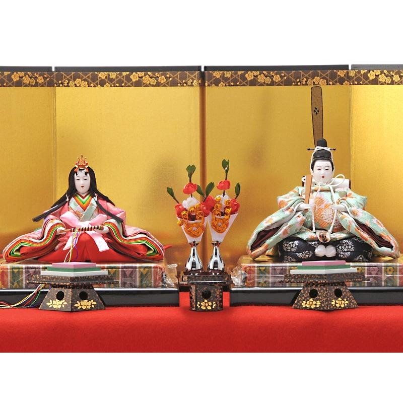 値引き可能 京都上賀茂神社 木目込賀茂雛人形 お雛様 雛人形