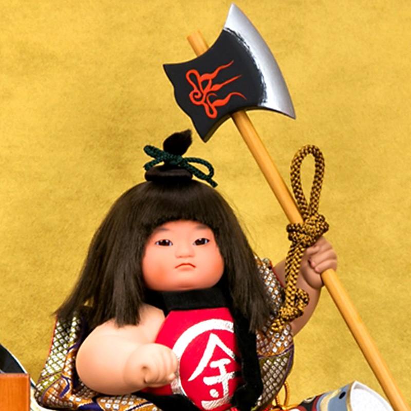 こどもの日人形金太郎 五月人形 ガラスケース入り 【公式ショッピング