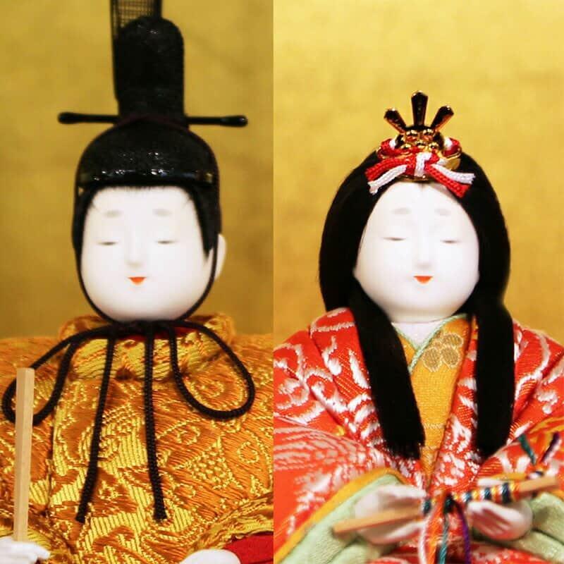 永寿立雛（木目込み雛人形）