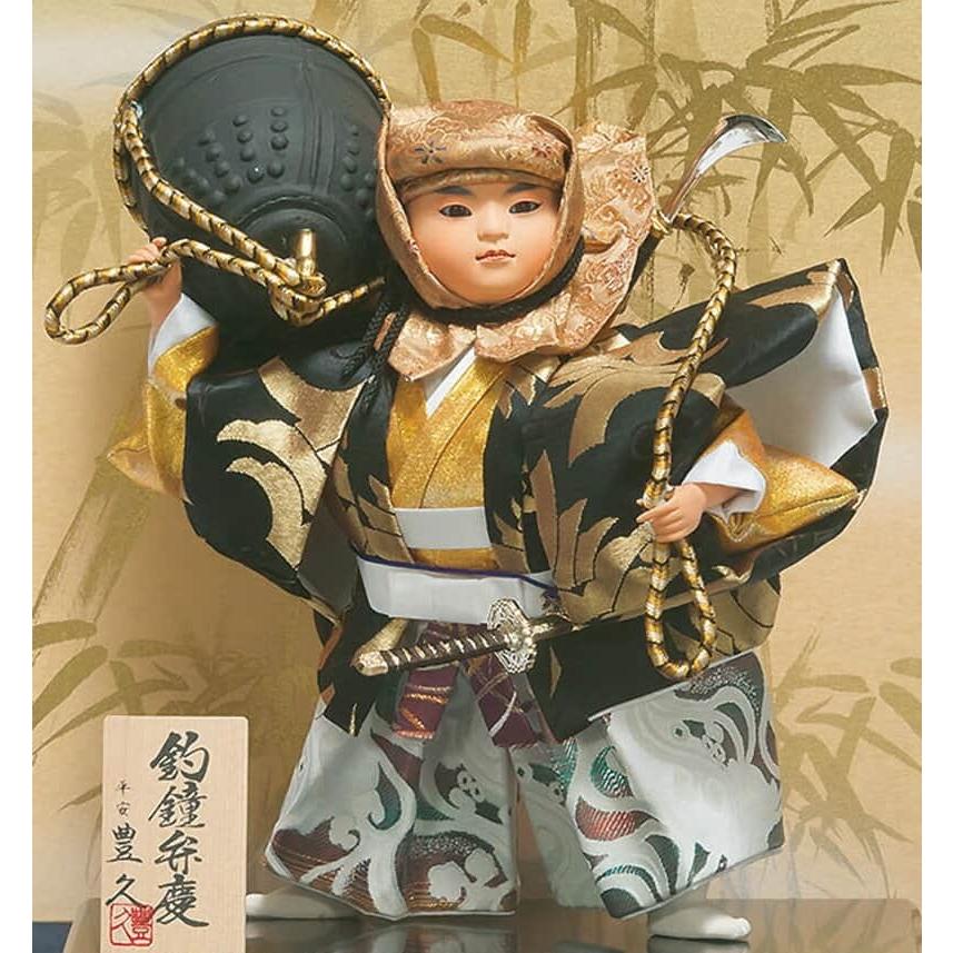 五月人形ガラスケース入り 弁慶 8号 【公式通販】