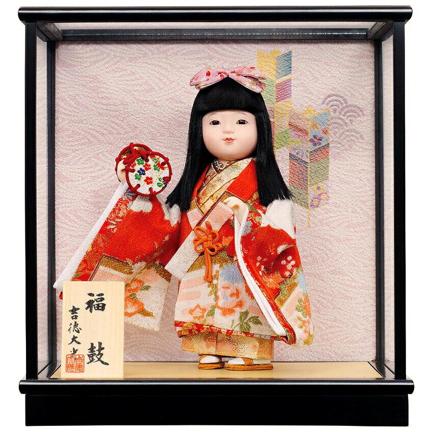 新しいコレクション 雛人形 吉徳大光 ひな人形 雛 ケース飾り 浮世人形 福鼓 H033 Ys 超人気 Kuljic Com