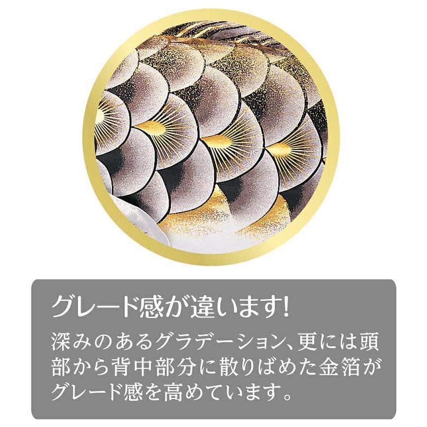 こいのぼり 村上鯉 鯉のぼり 庭園用 6m 7点セット 大空悠々 翔龍吹流し 撥水 家紋・名入れ可 mk-104-257_3