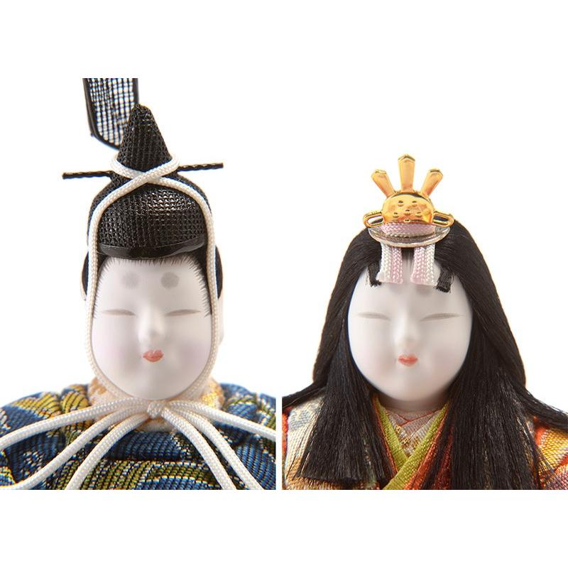 雛人形 真多呂 ひな人形 雛 木目込人形飾り 平飾り 親王飾り 真