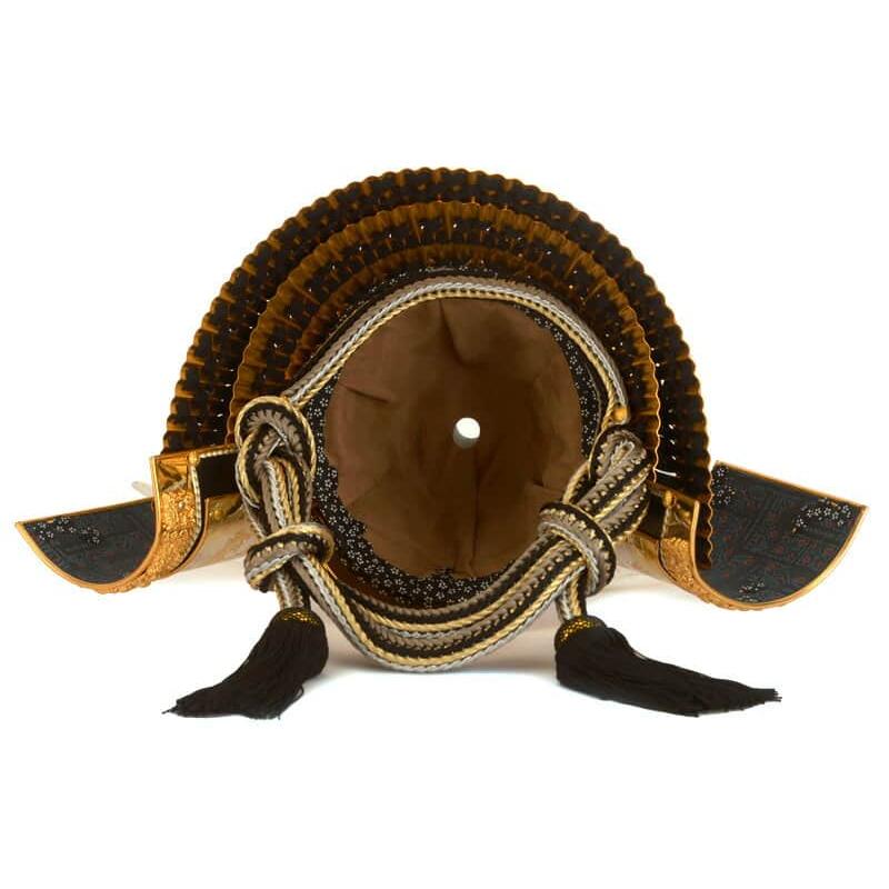 五月人形 伊達政宗 着用 兜収納飾り 兜飾り 平安義正作 本金箔焼箔仕上げ Amazon | 五月人形 伊達政宗 着用 兜収納飾り 兜飾り 平安義正作