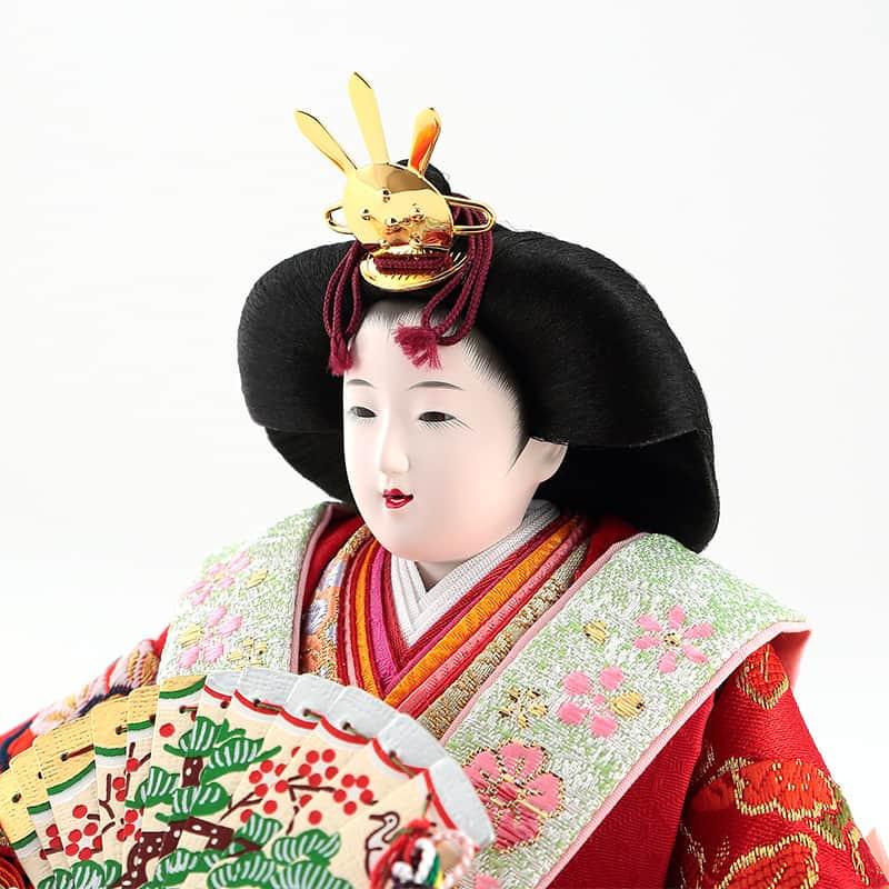 雛人形 三人官女 五人飾り 文様雛 長月作 ピンク 小さめ ひな人形 ひな祭り 楽天市場】雛人形 久月 三段飾り 幅68cm コンパクト 五人 三人官