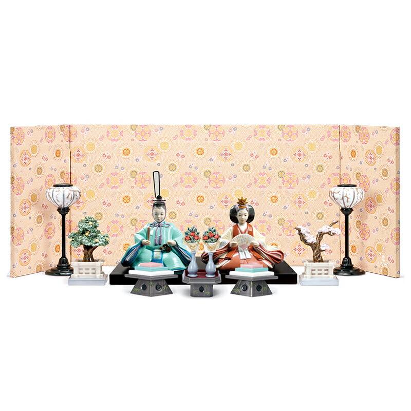 LLADRO（リヤドロ） 雛人形 ひな人形 雛 平飾り 親王飾り 春雛 特別