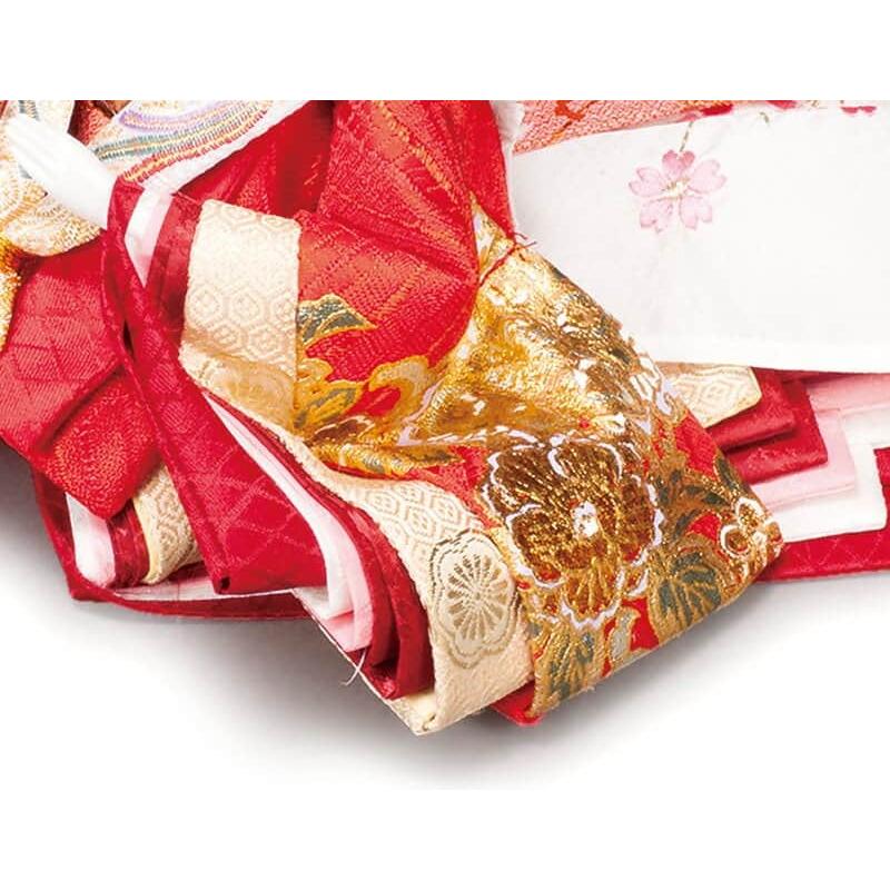 【新入荷】 雛人形 平安豊久 ひな人形 雛 コンパクト収納飾り 親王飾り みよ 金彩 小三五親王揃 天竜杉 h033-mo-304073 HF-087 【SK2242506689】(78371円)