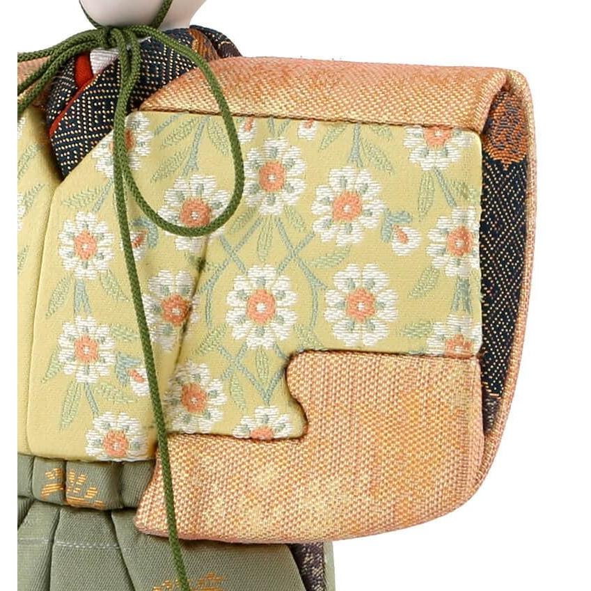 雛人形 コンパクト 一秀 ひな人形 木目込人形飾り ケース飾り 親王飾り