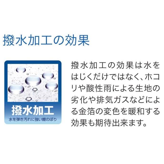 こいのぼり 旭天竜 鯉のぼり 庭園用 1.2m ガーデンセット 友禅 華の舞 撥水加工 家紋・名前入れ可能 m-yuzen-gd-1-2m_3