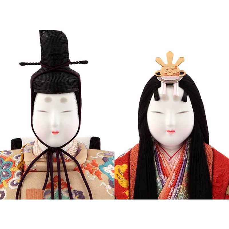 木目込人形　真多呂　雛人形　2段飾り　三人官女　古代雛 木目込人形 真多呂 雛人形 2段飾り 三人官女 古代雛