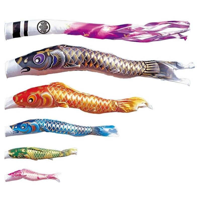 ダイヤ東旭 ブロード 鯉幟 こいのぼり 綿100% 黒 ダイヤ東旭 ブロード