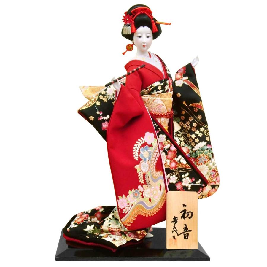 日本人形 尾山人形 人形単品 寿喜代作 初音 金彩 10号 sk-o1684 : 人形
