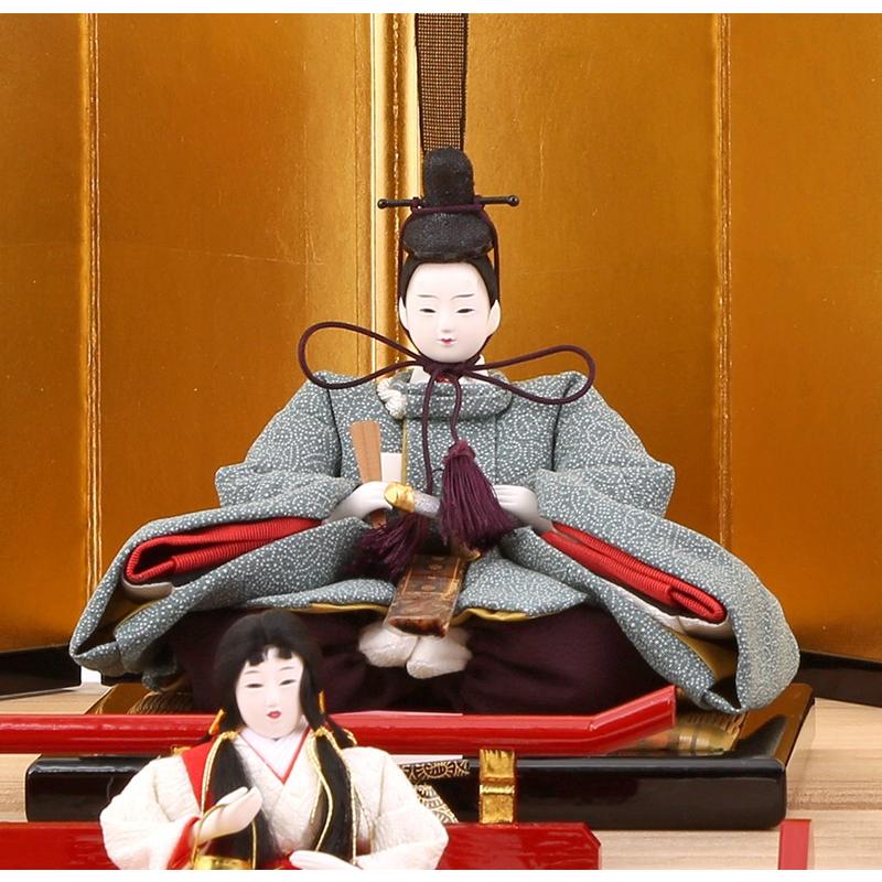 スキヨ人形研究所 雛人形 ひな人形 雛 平飾り 五人飾り 山崎巧絢作 