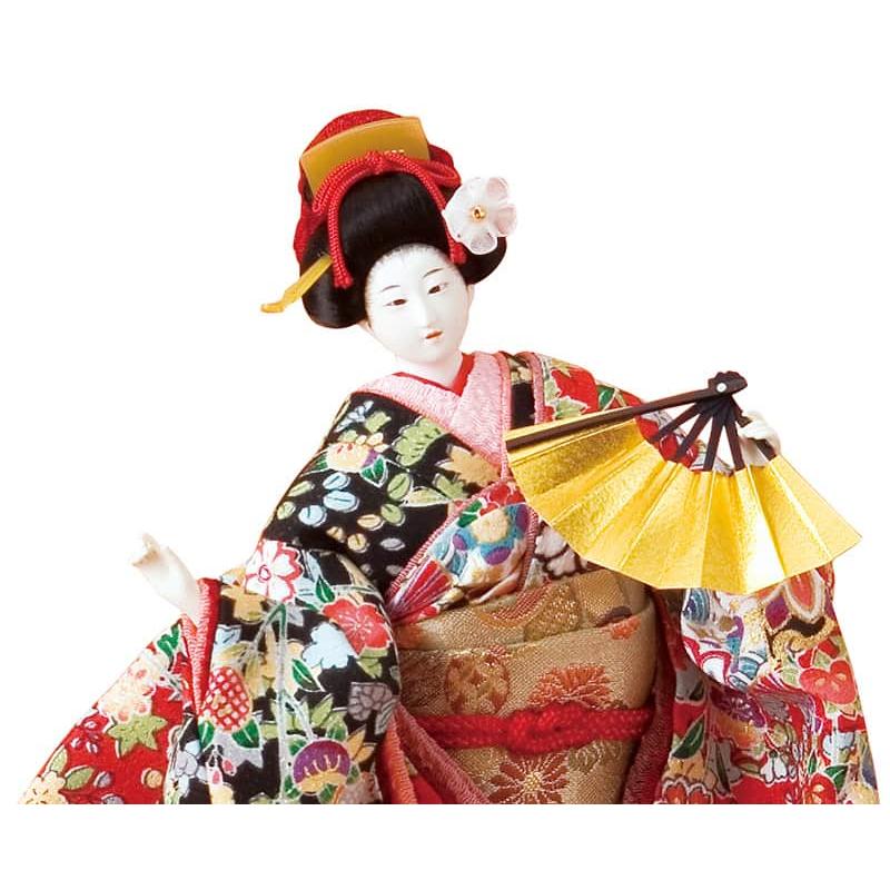 スキヨ人形研究所 日本人形 尾山人形 人形単品 寿喜代作 極上本頭 花の 