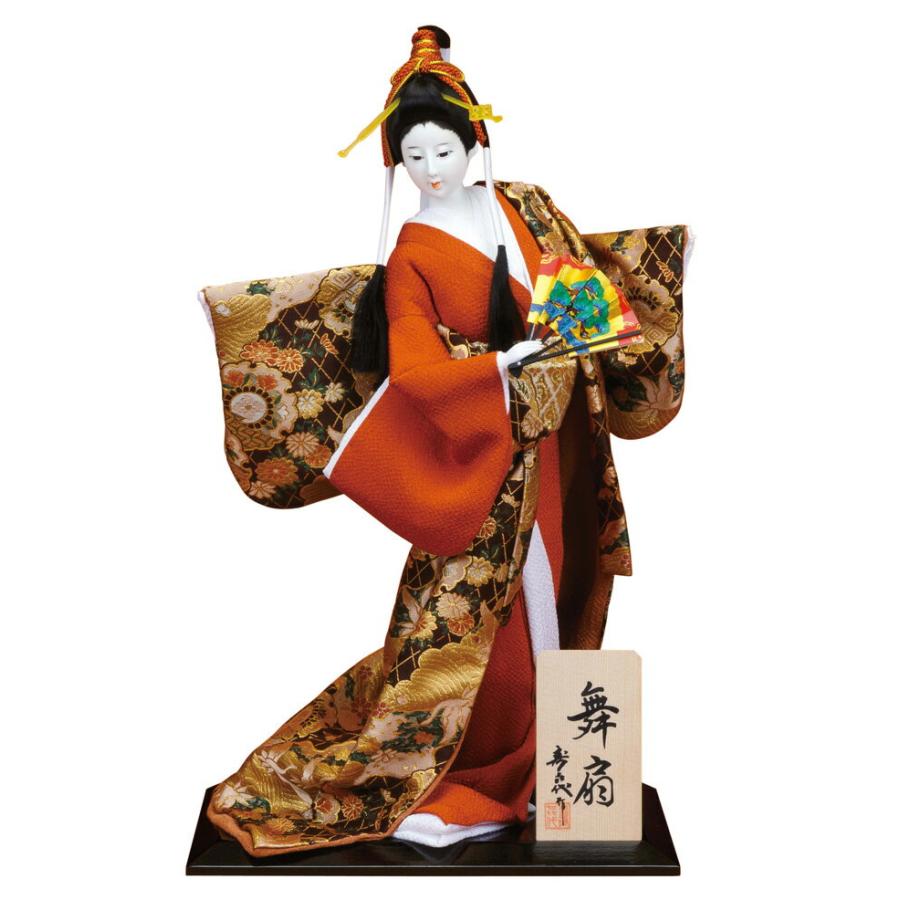E#01 日本人形 衣装金彩 野だて◇高さ約４９センチ◇寿喜代作 楽天市場】日本人形 尾山人形 人形単品 寿喜代作 極上本頭 雅