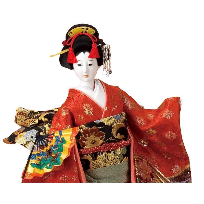 スキヨ人形研究所 日本人形 尾山人形 人形単品 寿喜代作 雅 金らん 10